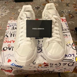 Dolce Gabbana White Sneakers